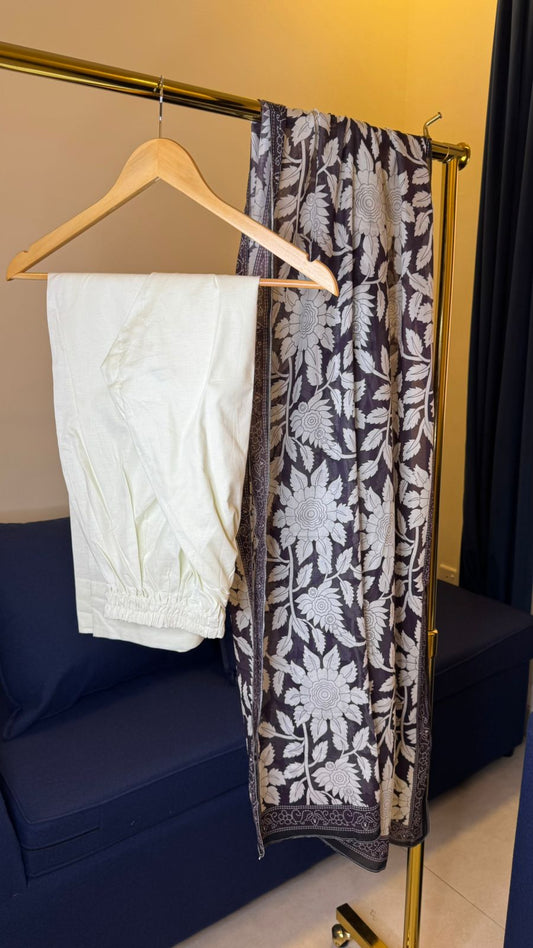 Black & White Casual Wear Suit