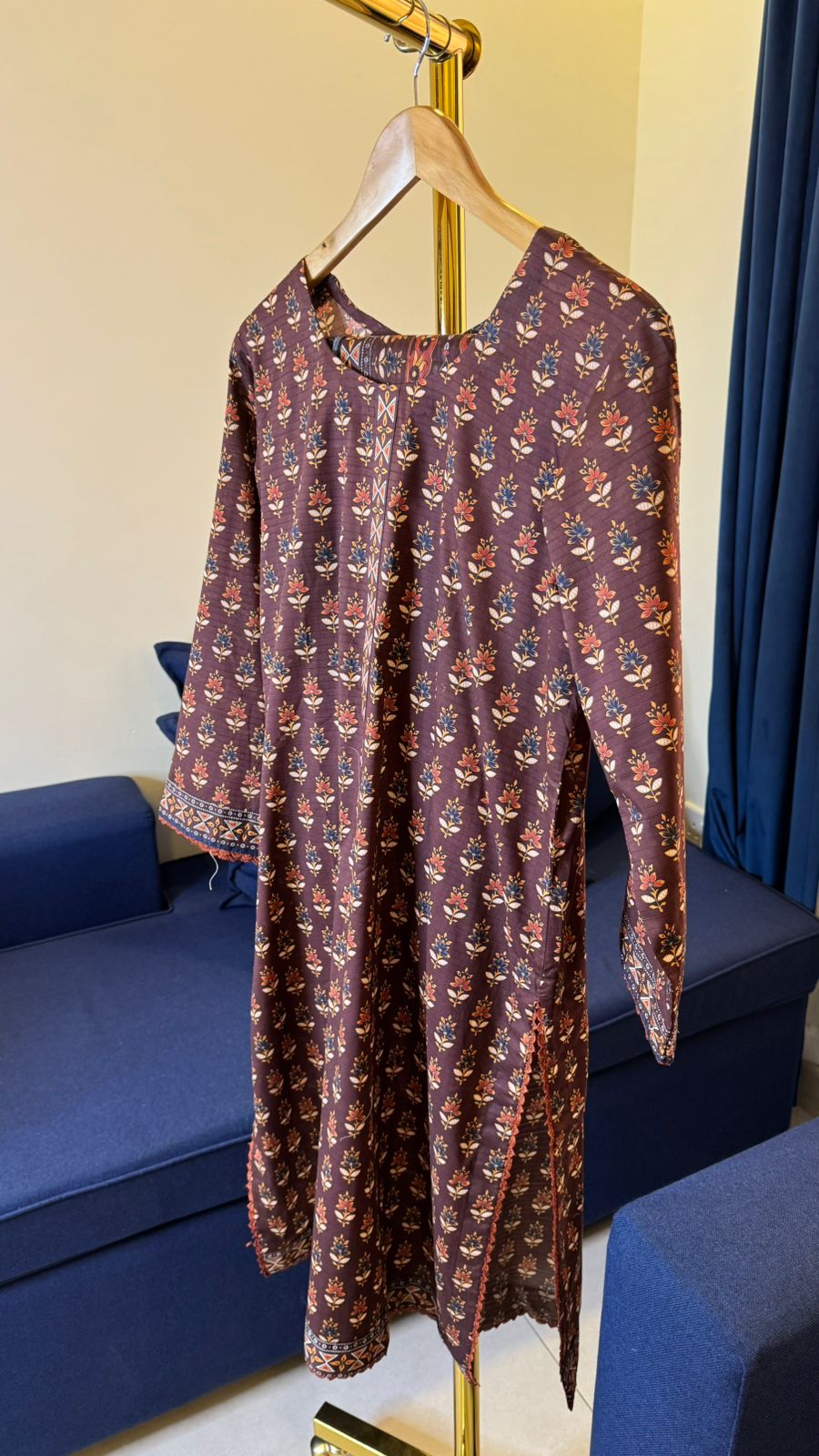 Brown Casual Wear Suit