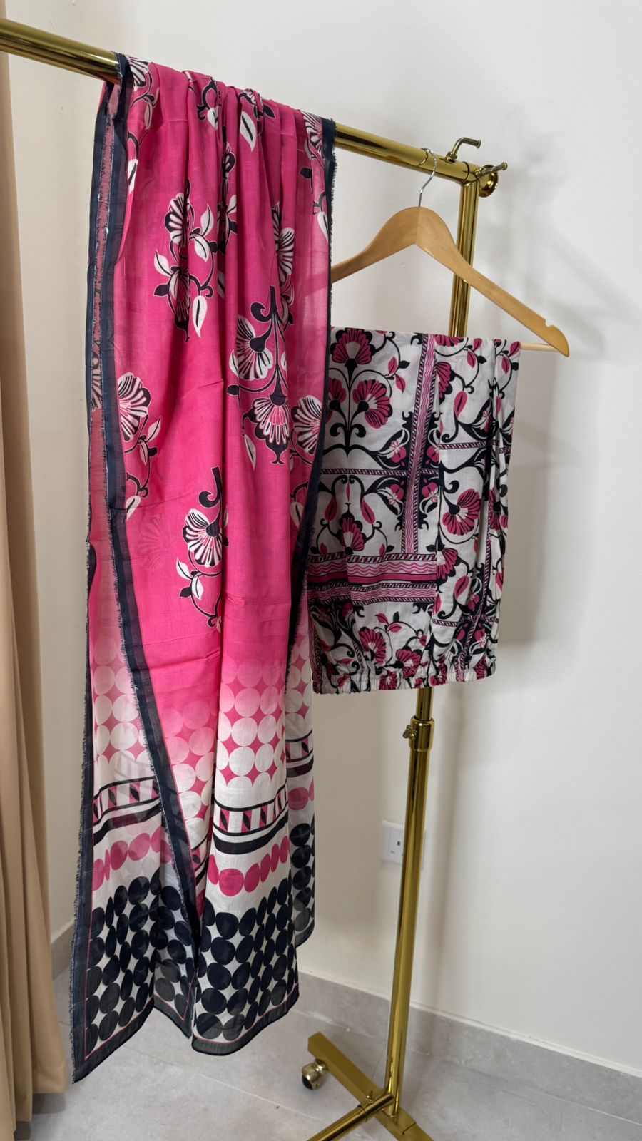 Pink Casual Wear Suit
