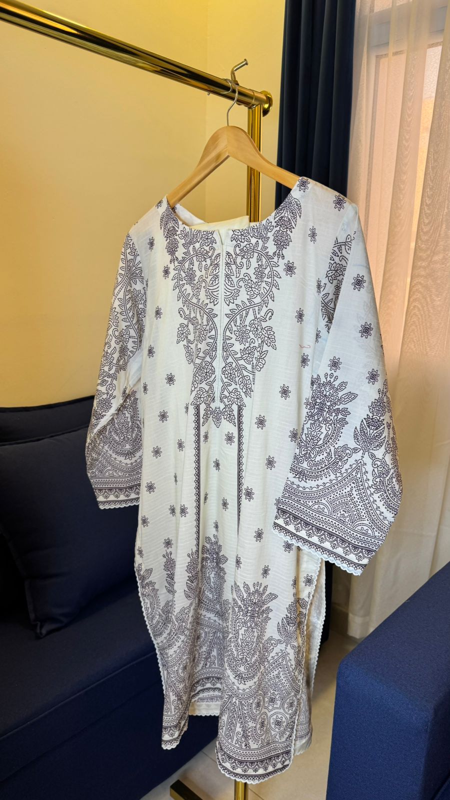 Black & White Casual Wear Suit