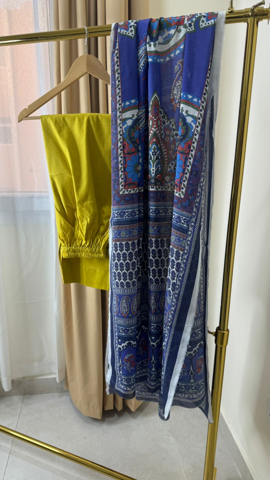 Yellow Casual Wear Suit