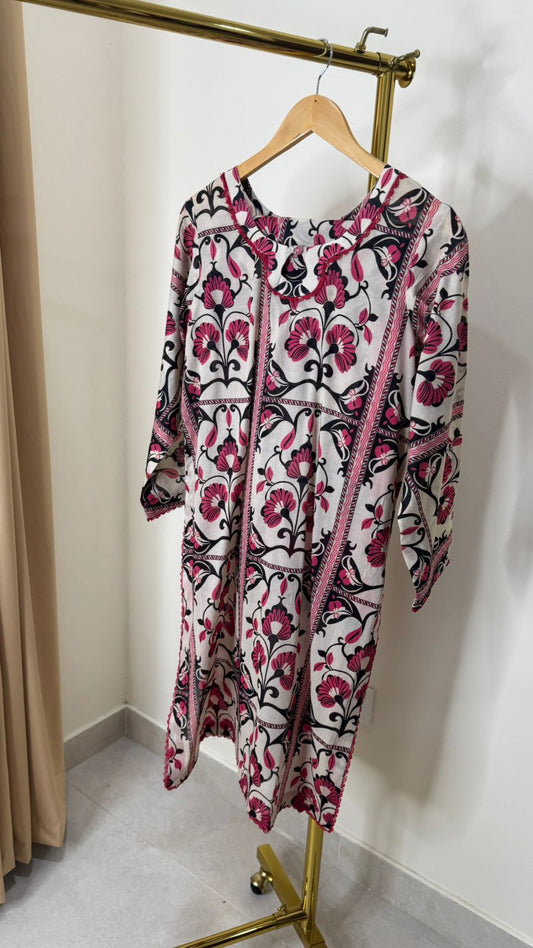 Pink Casual Wear Suit